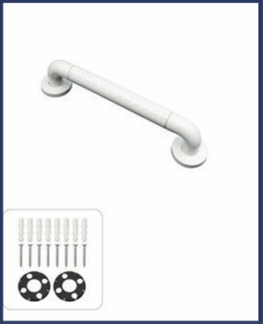 Nylon-Steel Grab Bar — Scanda Enterprises, medical supplies Moosapet Hyderabad